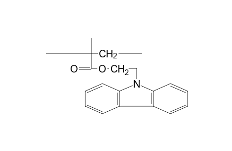 Poly[1-methyl-1-(n-carbazolylethyleneoxycarbonyl)ethylene]