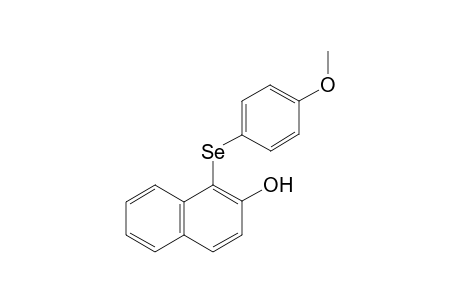 1-(4-Methoxyphenylselanyl)naphthalen-2-ol