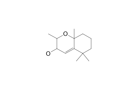 2H-1-Benzopyran-3-ol, 3,5,6,7,8,8a-hexahydro-2,5,5,8a-tetramethyl-