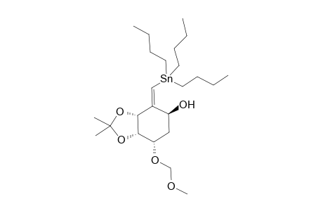 (3aR,4E,5S,7S,7aS)-7-(methoxymethoxy)-2,2-dimethyl-4-(tributylstannylmethylene)-5,6,7,7a-tetrahydro-3aH-1,3-benzodioxol-5-ol