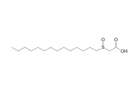 (Tetradecylsulfinyl)acetic acid