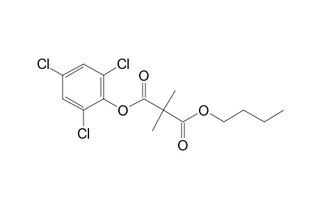 Dimethylmalonic acid, butyl 2,4,6-trichlorophenyl ester