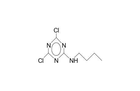 2-butylamino-4,6-dichloro-s-triazine