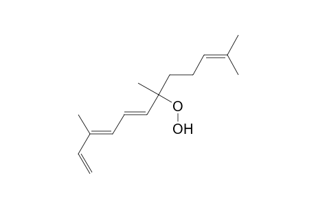 (3E,5E)-7-(dioxidanyl)-3,7,11-trimethyl-dodeca-1,3,5,10-tetraene