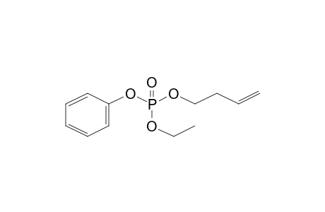 Phosphoric acid, phenyl-, (ethyl)(3-butenyl) ester