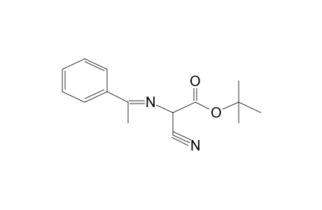 Acetic acid, cyano-.alpha.-(1-phenylethylidene)amino-, t-butyl ester