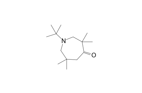 N-tert-Butyl-3,3,6,6-tetramethyl-1-azacyloheptan-4-one