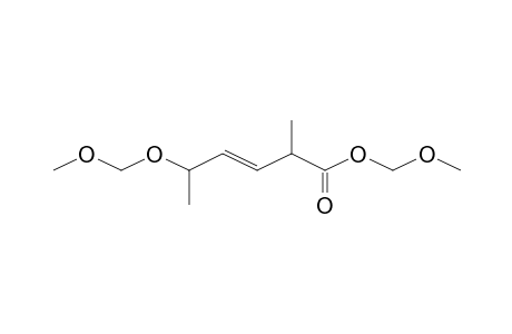 (E)-5-(methoxymethoxy)-2-methyl-3-hexenoic acid methoxymethyl ester