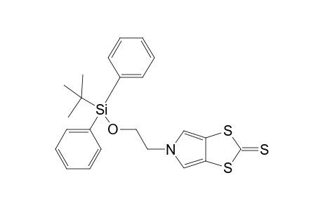 5-[2-[tert-butyl(diphenyl)silyl]oxyethyl]-[1,3]dithiolo[4,5-c]pyrrole-2-thione