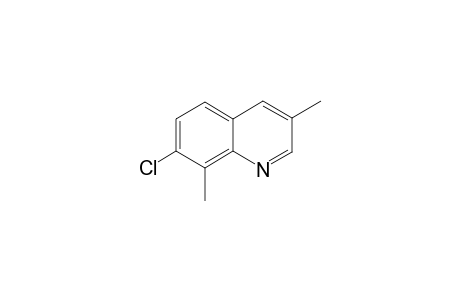 7-Chloro-3,8-dimethyl-quinoline