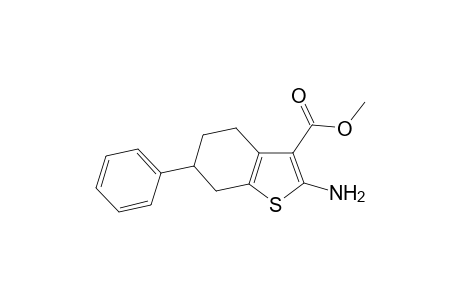 Methyl 2-amino-6-phenyl-4,5,6,7-tetrahydro-1-benzothiophene-3-carboxylate