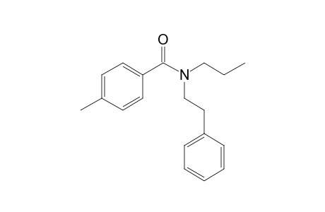 p-Toluylamide, N-(2-phenylethyl)-N-propyl-