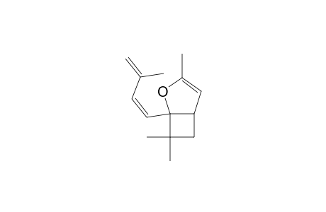 2-Oxabicyclo[3.2.0]hept-3-ene, 3,7,7-trimethyl-1-(3-methyl-1,3-butadienyl)-, (Z)-