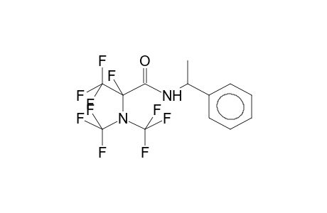 (+,-)-2-[BIS(TRIFLUOROMETHYL)AMINO]-2,3,3,3-TETRAFLUOROPROPANOIC ACID,1-PHENYLETHYLAMIDE