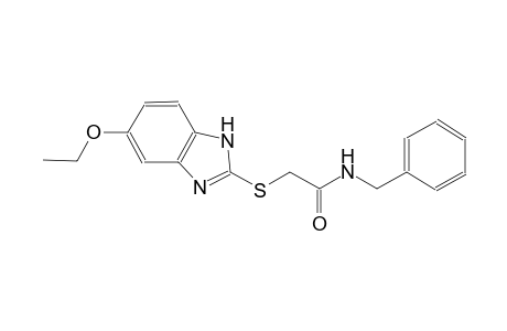 N-benzyl-2-[(5-ethoxy-1H-benzimidazol-2-yl)sulfanyl]acetamide