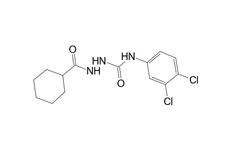 2-(cyclohexylcarbonyl)-N-(3,4-dichlorophenyl)hydrazinecarboxamide