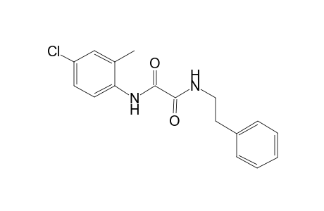 N~1~-(4-chloro-2-methylphenyl)-N~2~-(2-phenylethyl)ethanediamide