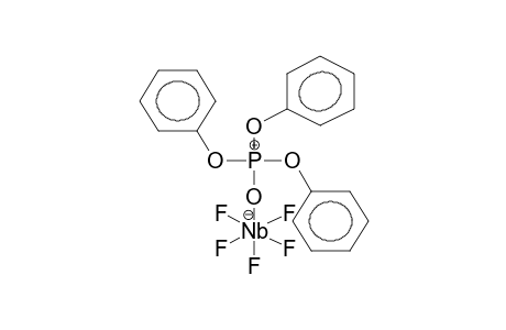 PENTAFLUORONIOBIUM-TRIPHENYLPHOSPHATE COMPLEX