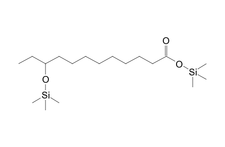 Dodecanoic acid <10-hydroxy->, di-TMS