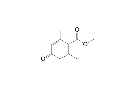 2,6-Dimethyl-4-oxo-1-cyclohex-2-enecarboxylic acid methyl ester