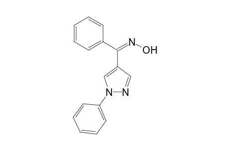 [1'-Phenyl-4'-pyrazolyl]-1-phenylmethanone - oxime