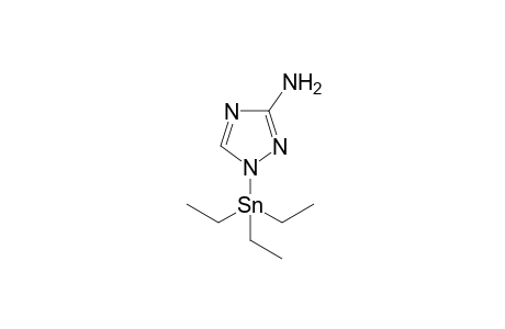 (3-Amino-1H-1,2,4-triazol-1-yl)triethyltin