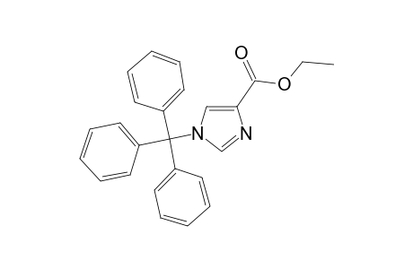 4-Imidazolic acid, 1-triphenylmethyl-, ethyl ester