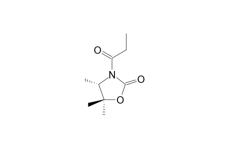 (4R)-N-PROPIONYL-4,5,5-DIMETHYLOXAZOLIDIN-2-ONE