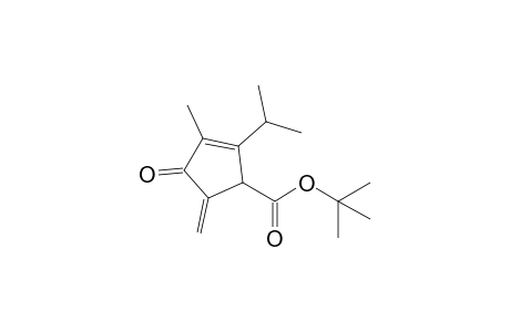 2-Isopropyl-4-keto-3-methyl-5-methylene-cyclopent-2-ene-1-carboxylic acid tert-butyl ester