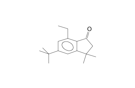 5-TERT.-BUTYL-3,3-DIMETHYL-7-ETHYL-1-INDANONE