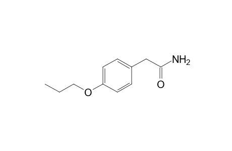 2-(p-propoxyphenyl)acetamide