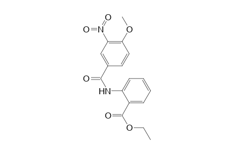Ethyl 2-[(4-methoxy-3-nitrobenzoyl)amino]benzoate