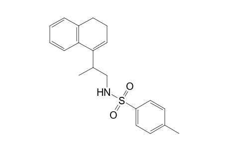 N-[2-(3,4-Dihydronaphthalen-1-yl)propyl]-4-methylbenzenesulfonamide
