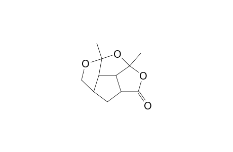 2-Oxo-4,6-dimethyl-3,5,7-trioxatetracyclo[7.2.1.0(4,11).0(6,10)]dodecane