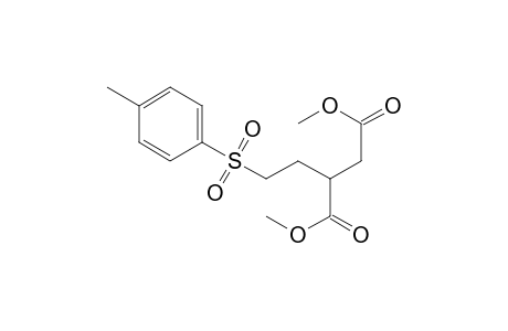 Dimethyl 2-(2-(p-tolylsulfonyl)ethyl)succinate