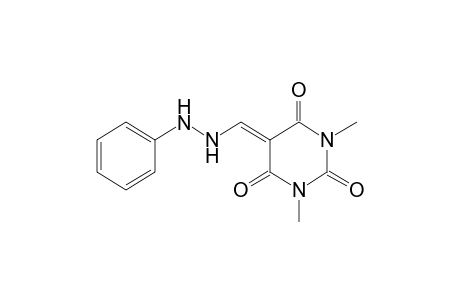 1,3-dimethyl-5-[(2-phenylhydrazino)methylene]barbituric acid