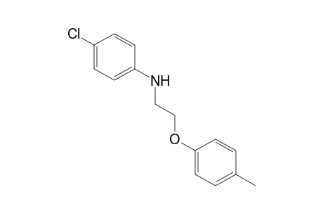 p-chloro-N-[2-(p-tolyloxy)ethyl]aniline