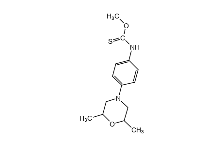 p-(2,6-dimethylmorpholino)thiocarbanilic acid, o-methyl ester