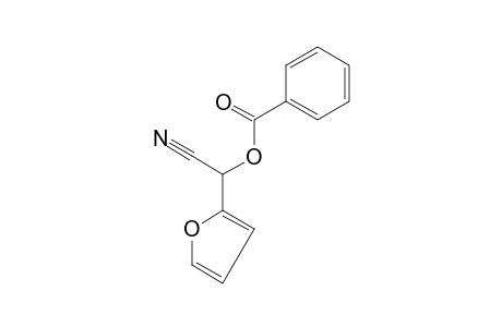2-furanglycolonitrile, benzoate