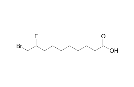 10-Bromo-9-fluorodecanoic acid