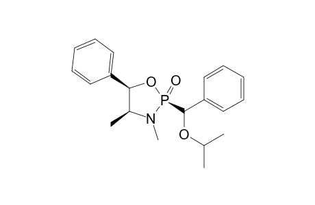 (2S,4S,5R)-2-(.alpha.-Isopropoxybenzyl)-3,4-dimethyl-2-oxo-5-phenyl-1,3-2.lamda.(5)-oxazaphospholidine isomer