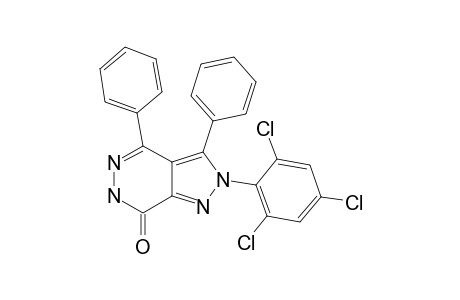 3,4-DIPHENYL-2-(2,4,6-TRICHLOROPHENYL)-2,6-DIHYDRO-PYRAZOLO-[3,4-D]-PYRIDAZIN-7-ONE