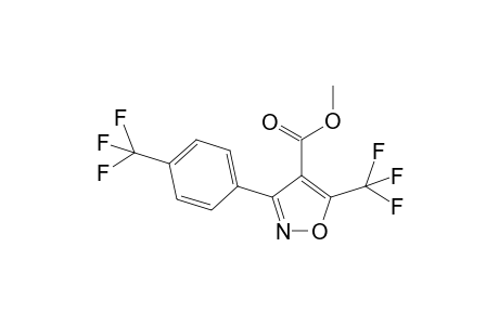 METHYL-5-(TRIFLUOROMETHYL)-3-[4-(TRIFLUOROMETHYL)-PHENYL]-4-ISOXAZOLE-CARBOXYLATE
