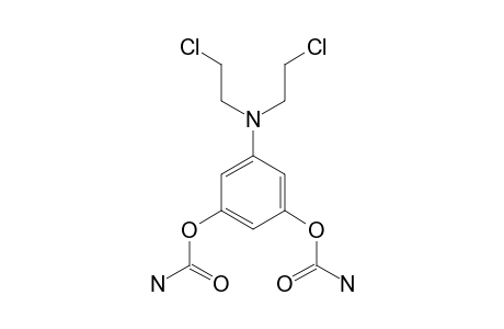 5-[bis(2-chloroethyl)amino]resorcinol, dicarbamate