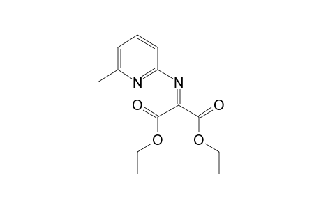 [(6-methyl-2-pyridyl)imino]malonic acid, diethyl ester