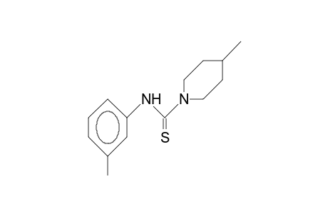 4-methylthio-1-piperidinecarboxy-m-toluidide