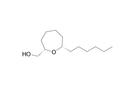 [(2S,7S)-7-hexyl-2-oxepanyl]methanol