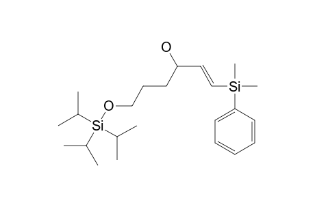 (rs)-(E)-1-(Dimethylphenylsilyl)-6-[(triisopropylsilyl)oxy]-1-hexen-3-ol