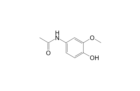 N-(4-hydroxy-3-methoxyphenyl)acetamide