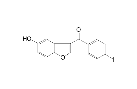 (5-Hydroxy-1-benzofuran-3-yl)(4-iodophenyl)methanone